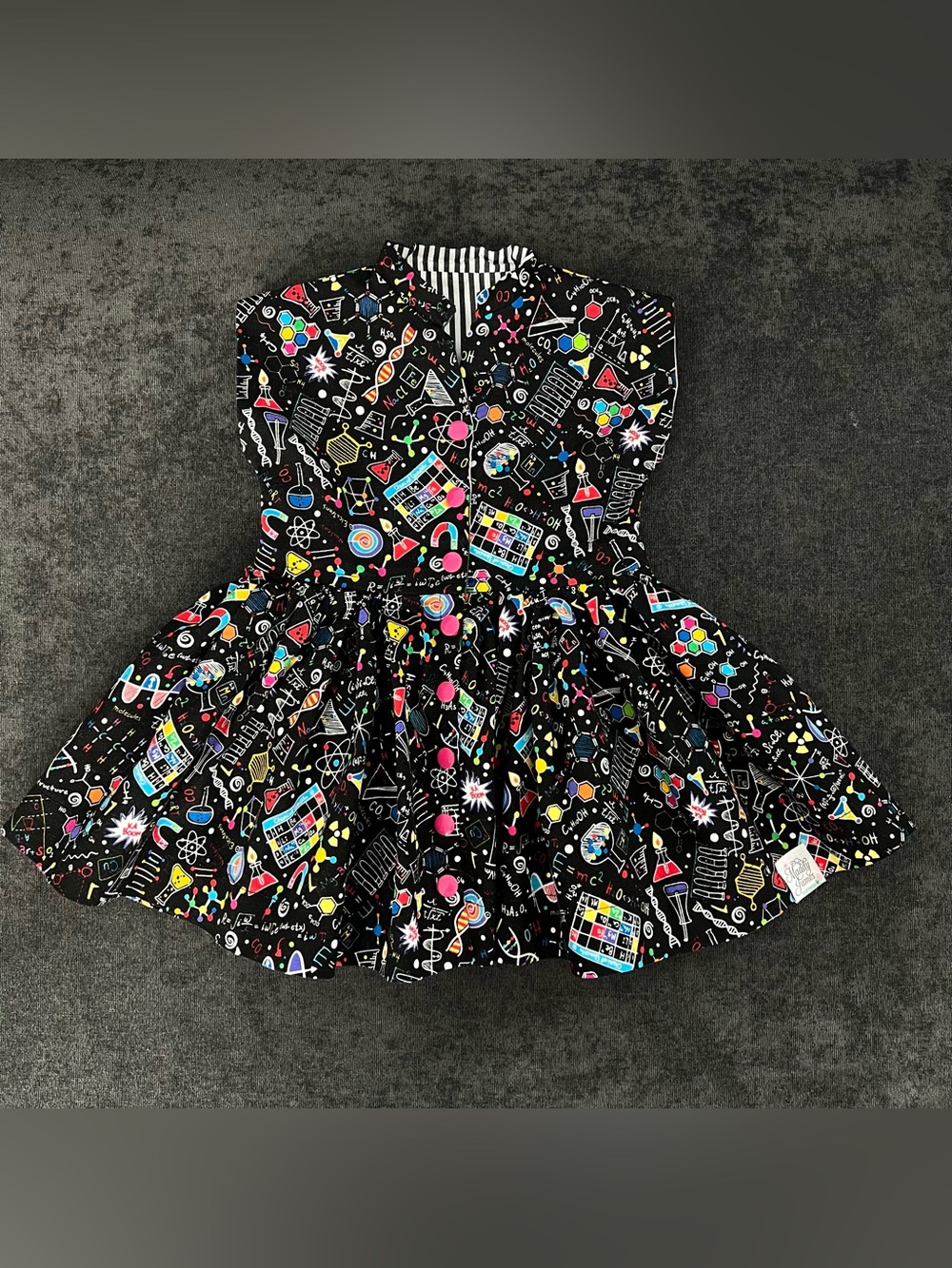 Maddy James Clothing Girls Mad Scientist Dress Size 12 Months